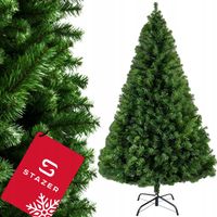 Choinka zielona sztuczna Świąteczna gęsta Drzewko Świąteczne duża 210 cm