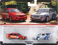 Model samochodu Hot Wheels 2-pak '87 Ford Sierra i '93 Escort RS 1:64