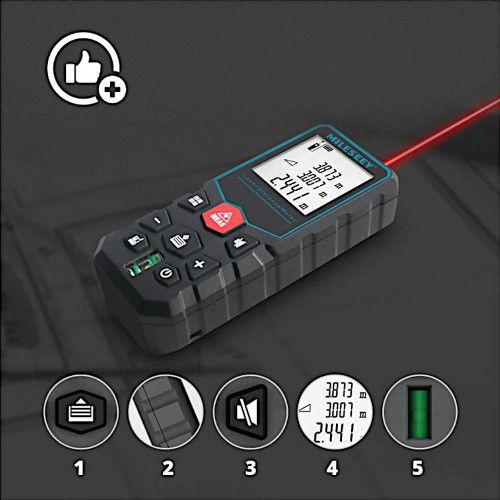 DALMIERZ LASEROWY MIERNIK ODLEGŁOŚCI 100M X5 zdjęcie 3