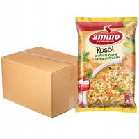 Amino Zupa błyskawiczna rosół z włoszczyzną i natką pietruszki 59 g x 22