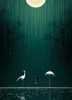 Plakat 39,5x55cm Nocne Marzenia