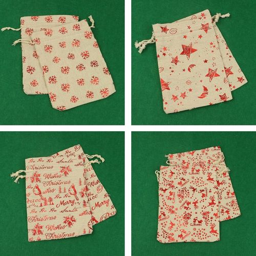 KALENDARZ ADWENTOWY dla DZIECI wiszący WORECZKI 12/16 cm DIY ZESTAW 73 el. na Arena.pl