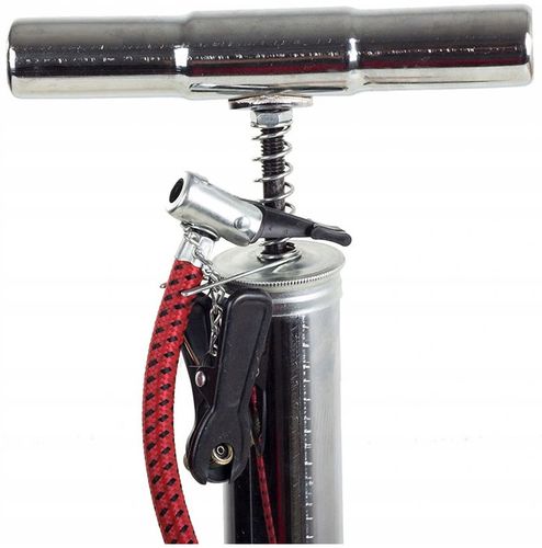 POMPKA STOJĄCA Z MANOMETREM METALOWA na Arena.pl