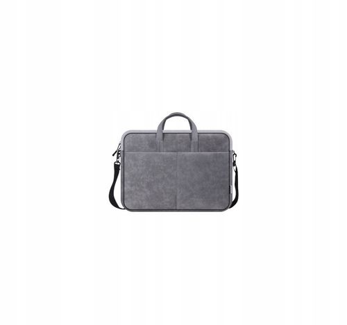 TORBA DEFENDER SOLID LEATHER SZARA 15,6" na Arena.pl