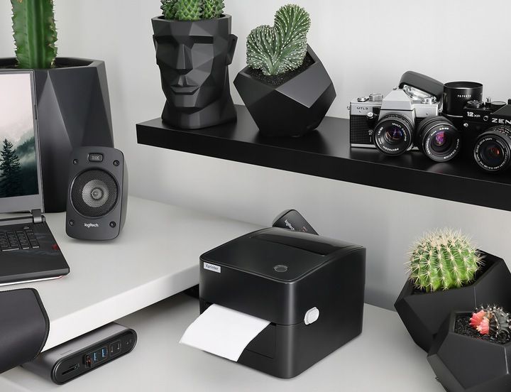 XPRINTER Drukarka do etykiet termicznych kurierskich LAN USB zdjęcie 3