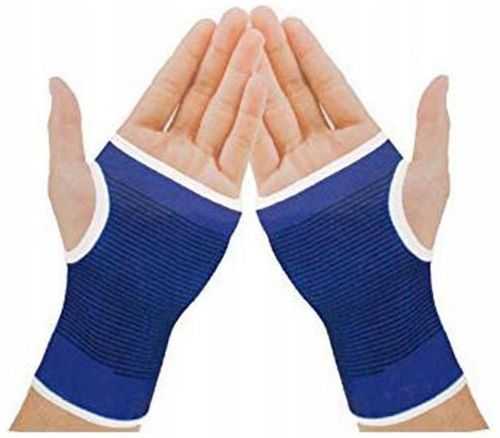 ŚCIĄGACZ NA RĘKĘ OPASKA ELASTYCZNA UCISKOWA OCHRANIACZ na DŁOŃ DŁONIE 2 SZT na Arena.pl