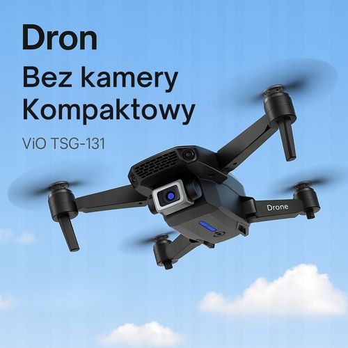 Dron Kompaktowy TSG-131 Zdalnie Sterowany Dziecięcy z Radiowym Sterowaniem na Arena.pl