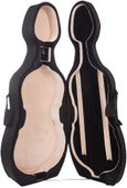 Futerał wiolonczelowy wiolonczela Classic 3/4 M-case Czarno - Beżowy