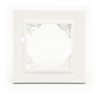 Efapel animato ramka 1-krotna biały 90910 tbb