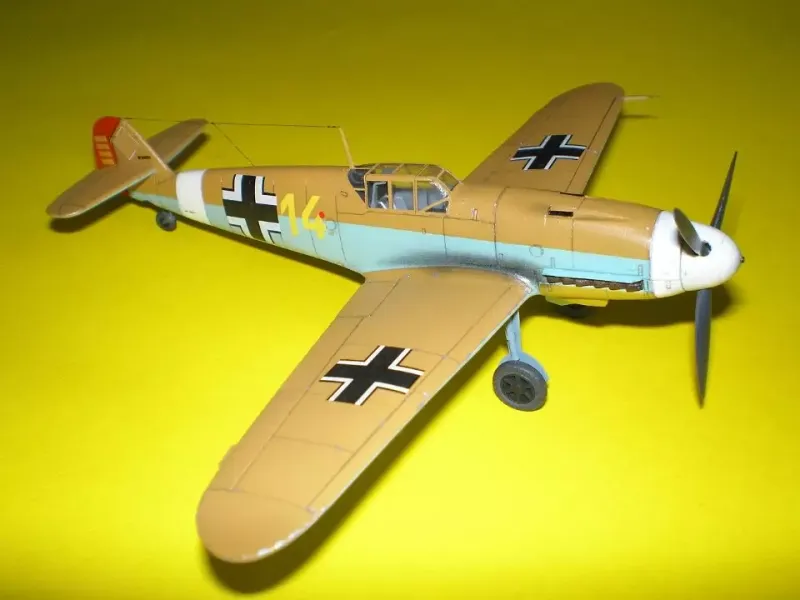 BF-109F-4/trop Marseille, C-40, 1:72 zdjęcie 4
