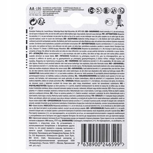 bateria energizer base power aa lr6 4szt na Arena.pl