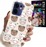 ETUI DO OPPO FIND X5 LITE - MIŚ MISIE WZORY DLA NAJMŁODSZYCH + SZKŁO