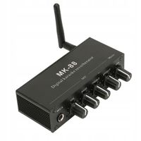 MIKSER AUDIO PODWÓJNE WEJŚCIE MIKROFONOWE MIKSER AUDIO 6.55MM WEJŚCIE
