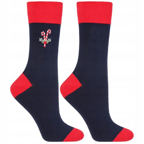 Skarpetki Świąteczne Bawełniane 2-PARY SKARPETY NA PREZENT MORAJ 38-41 na Arena.pl