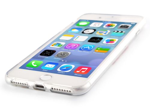 GUESS HARD CASE Apple iPhone 7/8 Plus - TRANSPARENT FLOWER na Arena.pl