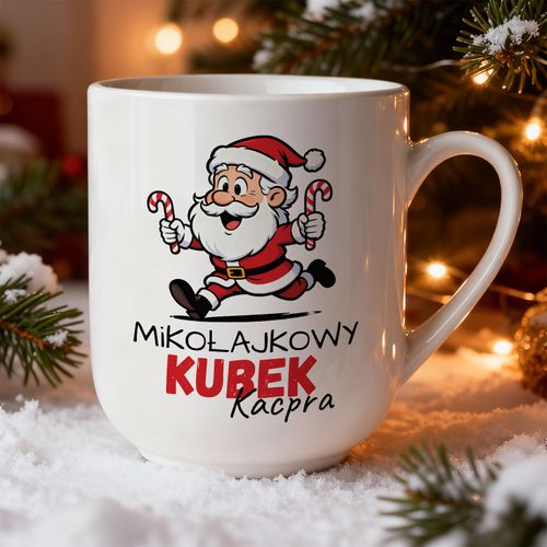Kubek z NADRUKIEM i OGRZEWACZ do rąk SERCE na MIKOŁAJKI dla niego na Arena.pl