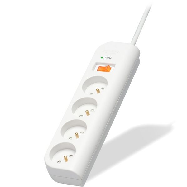 Belkin - Listwa antyprzepięciowa 238J, 4x AC EU z kablem 1 m, do 238 dżuli zdjęcie 2