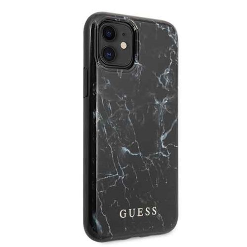 Guess Marble - Etui iPhone 11 (czarny) na Arena.pl