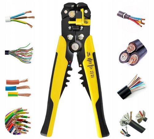 Ściągacz Izolacji do Kabli Przewodów Zaciskarka na Arena.pl