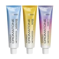 Montibello Cromatone Meteorites rozświetlający toner do trwałej koloryzacji, 60ml Titanium Grey - Tytanowa szarość