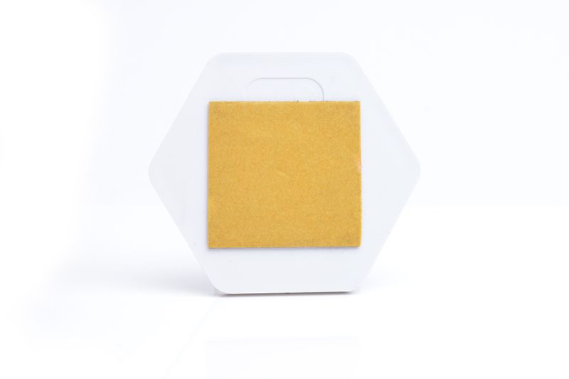 Odblask przyklejany biały przód 1202 zdjęcie 3