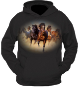 Bluza z kapturem Konie