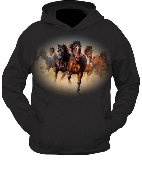 Bluza z kapturem Konie zdjęcie 1