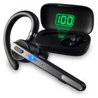 SŁUCHAWKA BLUETOOTH 5.2 BEZPRZEWODOWY ZESTAW SŁUCHAWKOWY REDUKCJA SZUMÓW