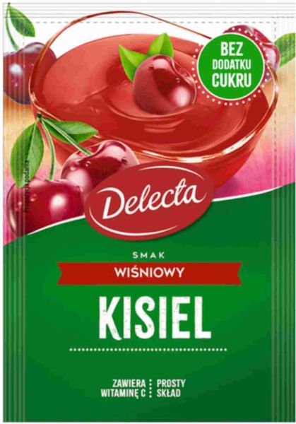 DELECTA Kisiel Wiśniowy 38g zdjęcie 1