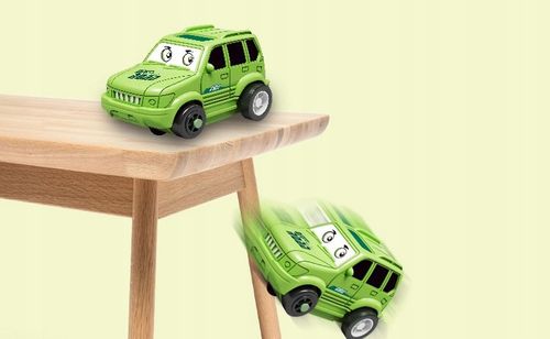 TOR SAMOCHODOWY KREATYWNE PUZZLE DINOZAUR PARK AUTKO 15 el. PUZZLE RAIL CAR na Arena.pl