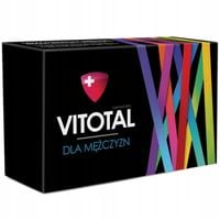 Vitotal dla mężczyzn, witaminy i minerały, luteina, 30 tabletek