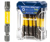 Bity udarowe PiranhaCut TORX T40 50 mm 1/4'' IMPACT opakowanie 10 szt.