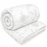 Kołdra na jesień 220x200 Całoroczna Ciepła Puszysta Kwiaty Polska