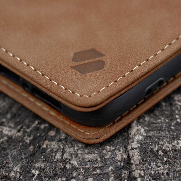 Spacecase Wallet Iphone 14 Pro Light Brown zdjęcie 6