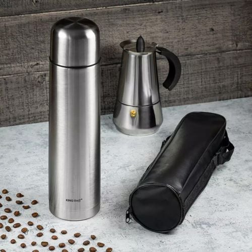 termos stalowy 500 ml click-clack kinghoff kh-4052 na Arena.pl