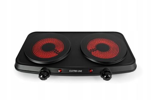 KUCHENKA ELEKTRYCZNA CERAMICZNA ELECTROLINE 2500W na Arena.pl