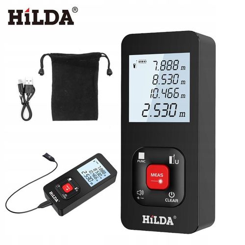 Dalmierz HILDA HD-S50 50M Miernik Odległości Cyfrowy Laserowy Akumulatorowy na Arena.pl