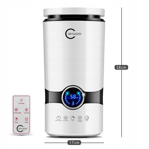 Nawilżacz powietrza AUTOMATYCZNY + AROMATERAPIA 3w1 +12 OLEJKÓW FILTR na Arena.pl