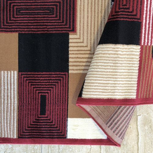 Dywan BCF Alfa 18 czerwony 80 x 150 cm czerwony na Arena.pl