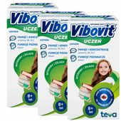VIBOVIT UCZEŃ Witaminy + Żelazo 30 tabl.