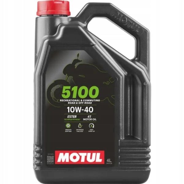 MOTUL 5100 4T 10W40 MA2 ESTER 4L zdjęcie 1