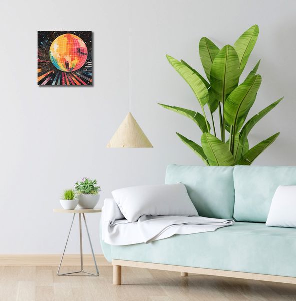 Obraz 30x30cm Disco Gra! zdjęcie 2