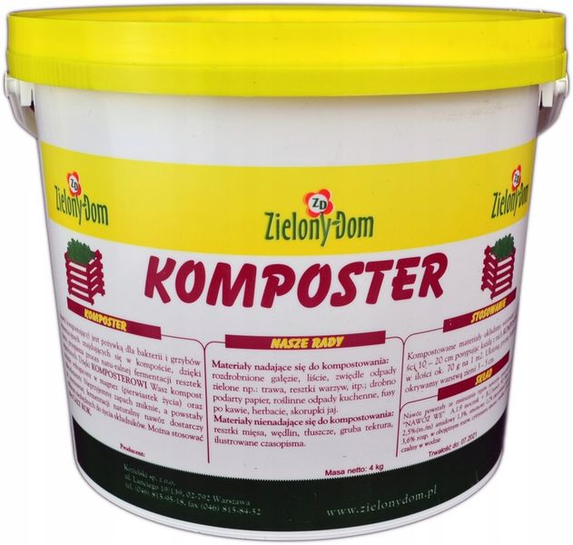ZIELONY DOM Komposter 4kg zdjęcie 6