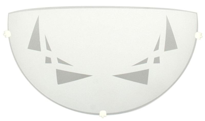 Trias plaf 1/2 e-27 1x60W biały zdjęcie 1