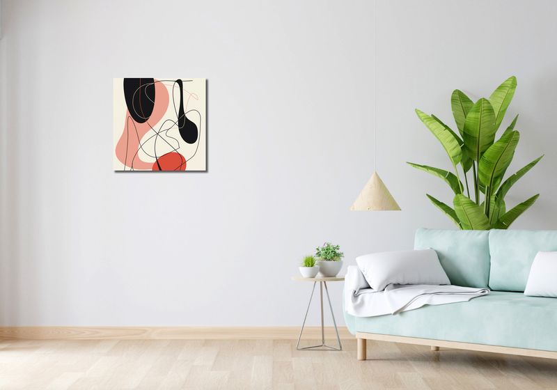 Obraz 50x50cm Wibracje Abstrakcji zdjęcie 2
