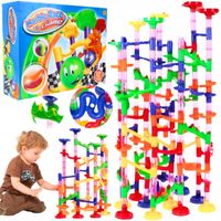 TOR KULKOWY KULODROM KLOCKI KULKI ROZWÓJ WYOBRAŹNI ZESTAW 219 EL PREZENT