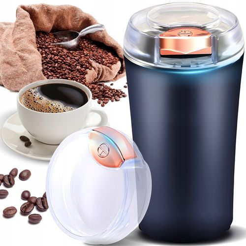 MŁYNEK DO MIELENIA KAWY ORZECHÓW PRZYPRAW ELEKTRYCZNY WYDAJNY MOCNY na Arena.pl