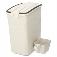 Barry King Pojemnik na suchą karmę 16l Biały