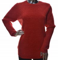 Modny damski sweter z błyszczącą nitką XL / XXL