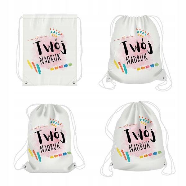 Plecak Dla Kowala Sportowy Szkolny Worek Torba Z Nadrukiem Ze Zdjęciem zdjęcie 2